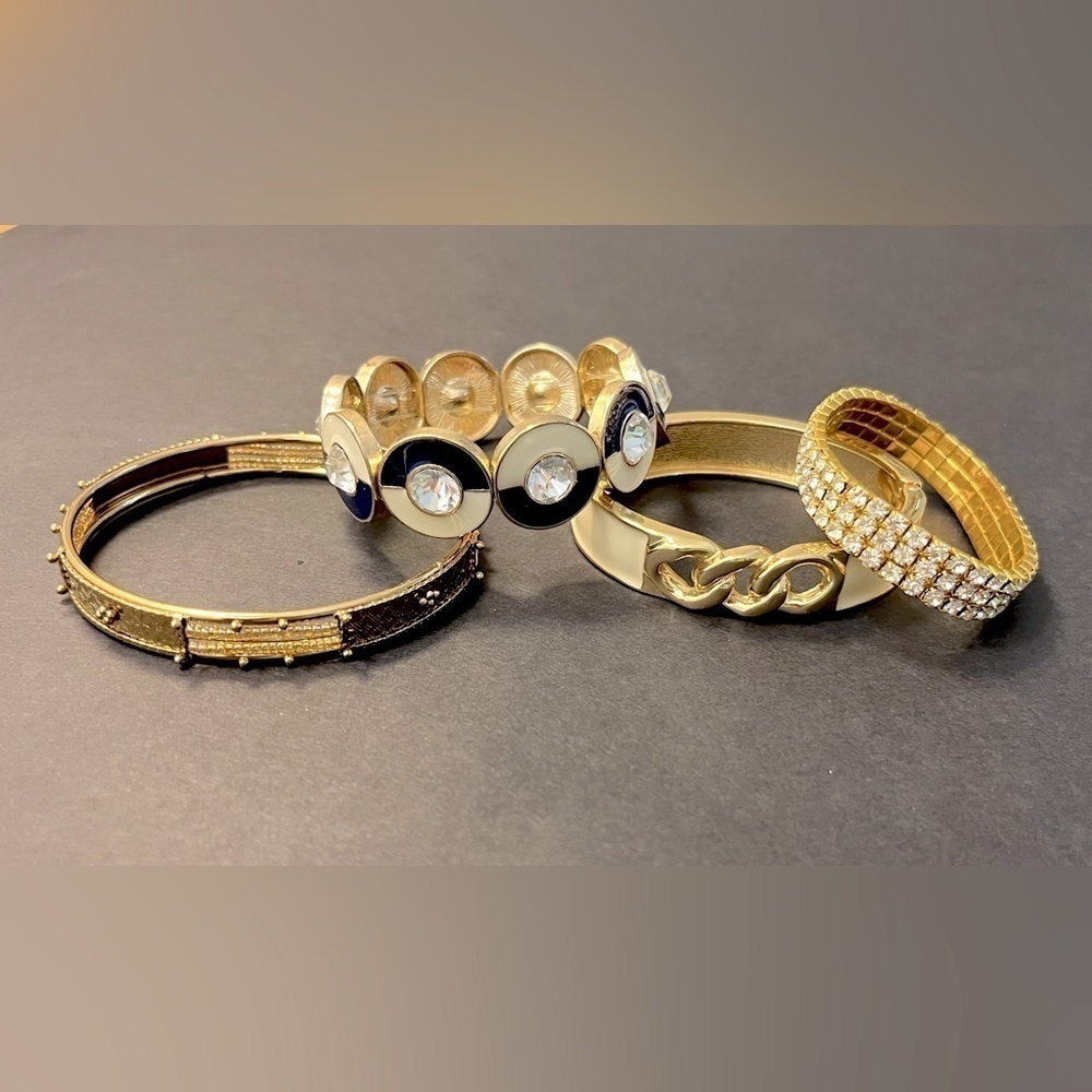 Bracelet Bundle- Vintage 80’s/90’s Gold